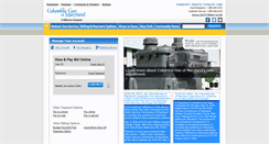 Desktop Screenshot of columbiagasmd.com